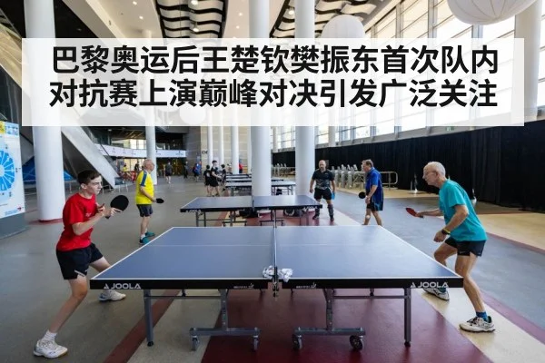 professional table tennis match